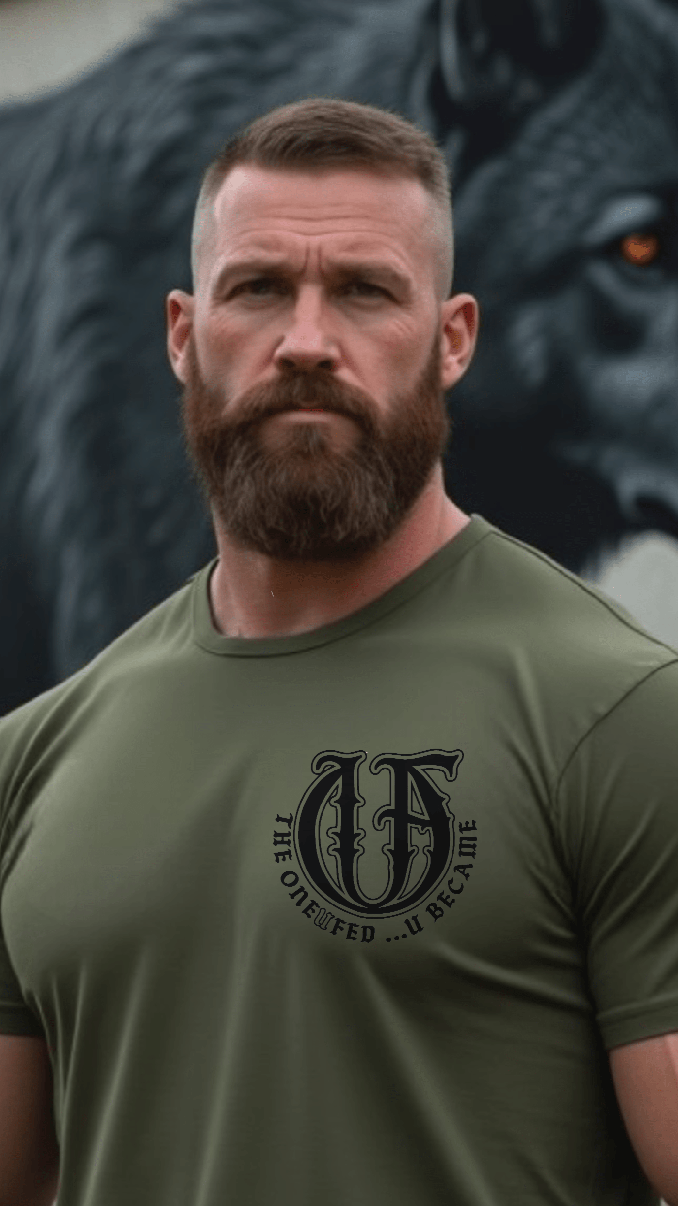 The One U Fed "Inner Compass " Mens Gym T-shirt