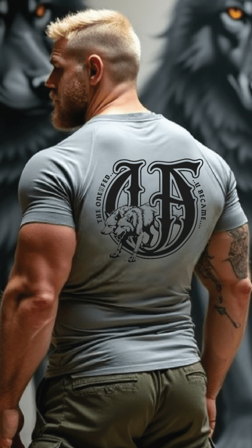 The One U Fed "Inner Compass " Mens Gym T-shirt