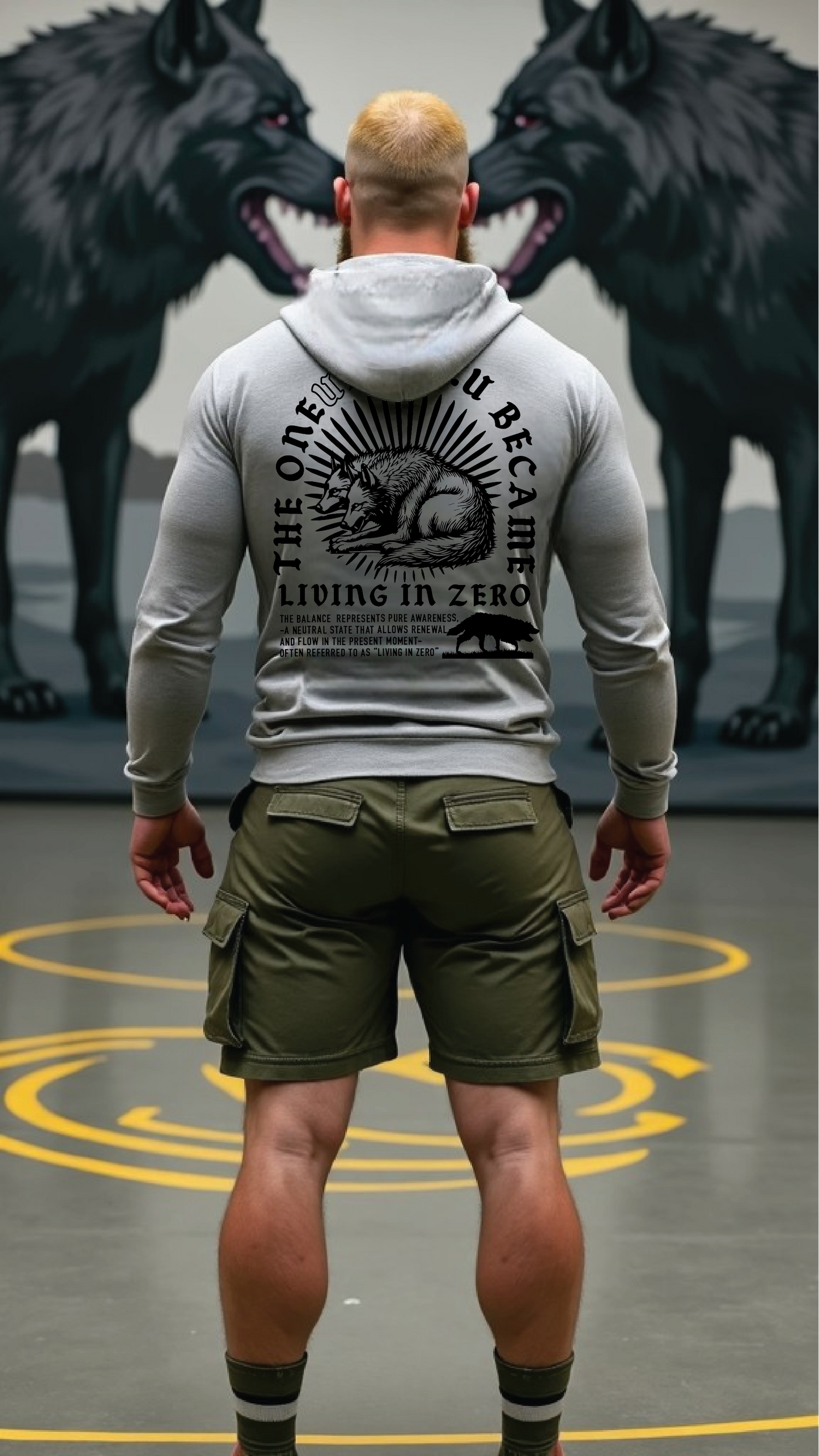 The One U Fed "Living in zero" Hoodie