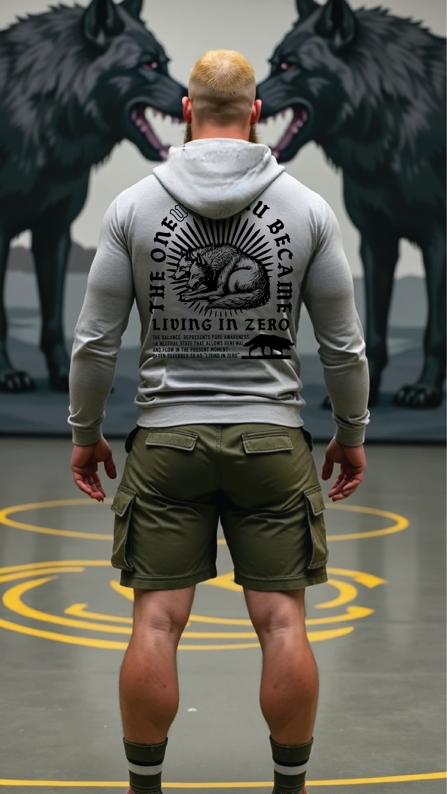 The One U Fed "Living in zero" Hoodie