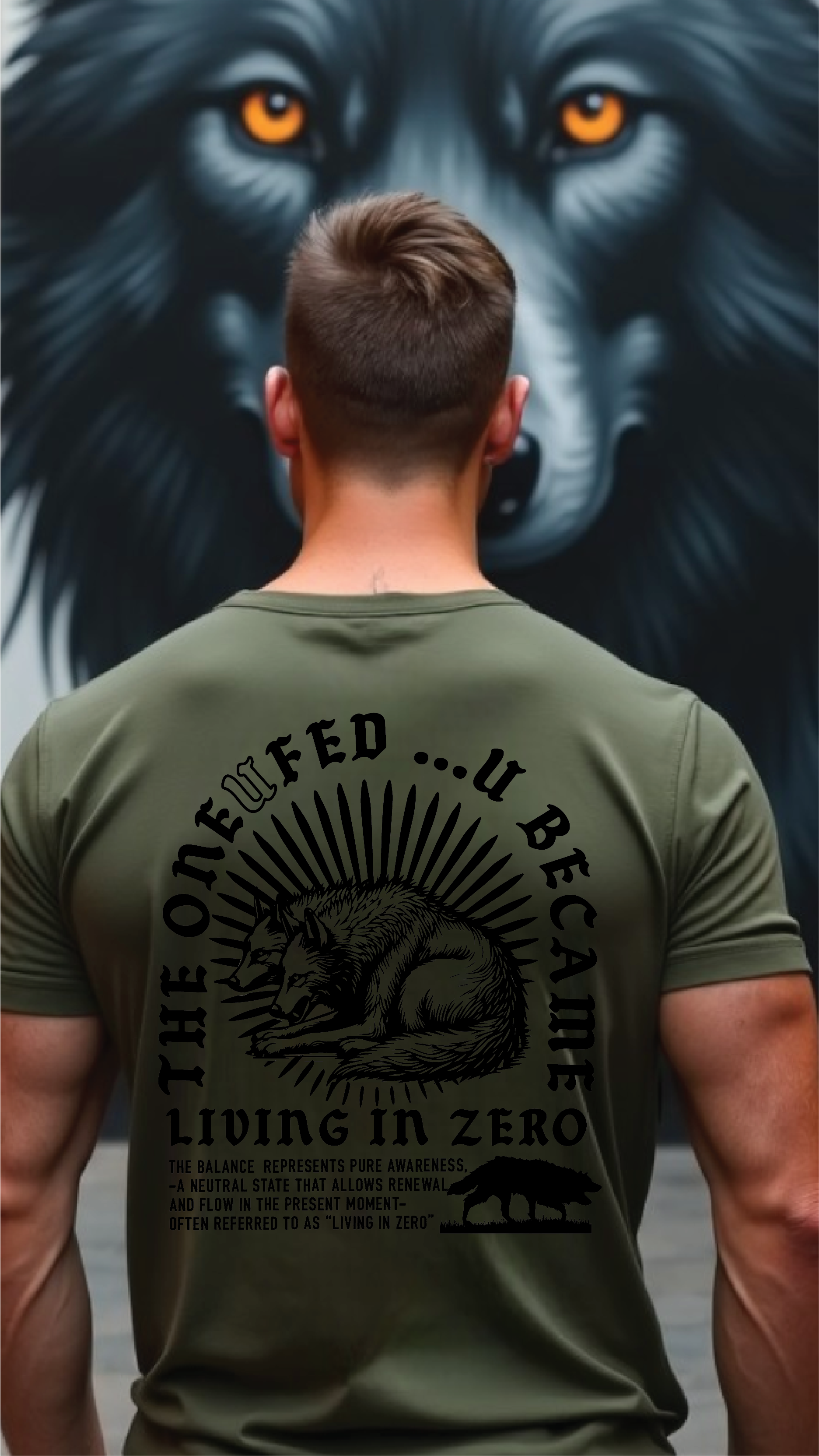 The One U Fed "Living in Zero" T-shirt