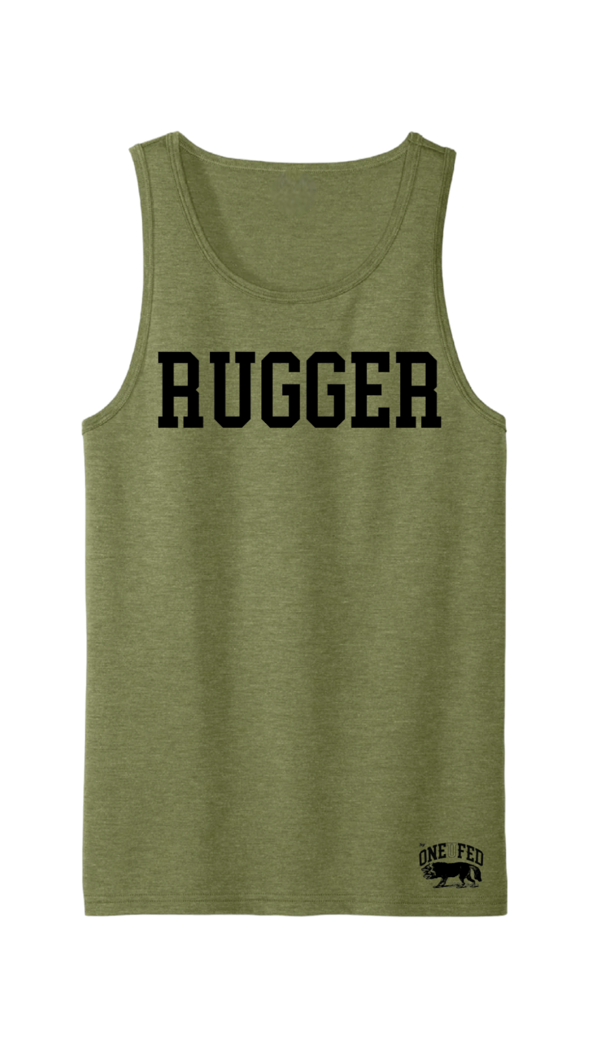 "RUGGER" Men's Gym Tank – Comfortable, Breathable, and Stylish Workout Wear