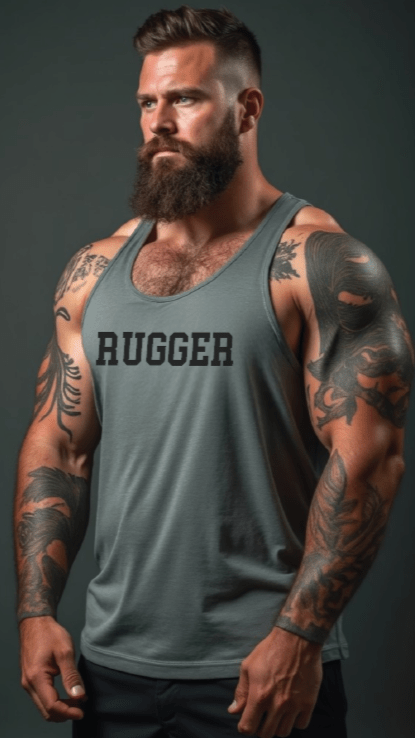 TheOneUfed "RUGGER" Mens Gym tank