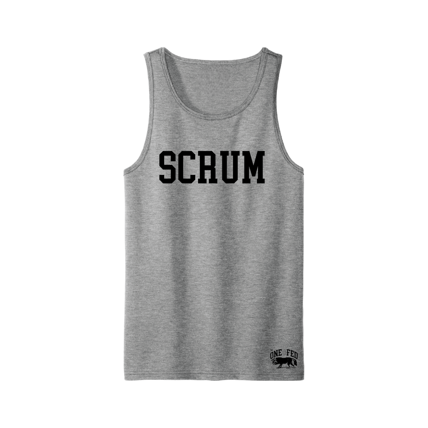 "SCRUM" Men's Gym Tank 
 - Performance-Driven Activewear