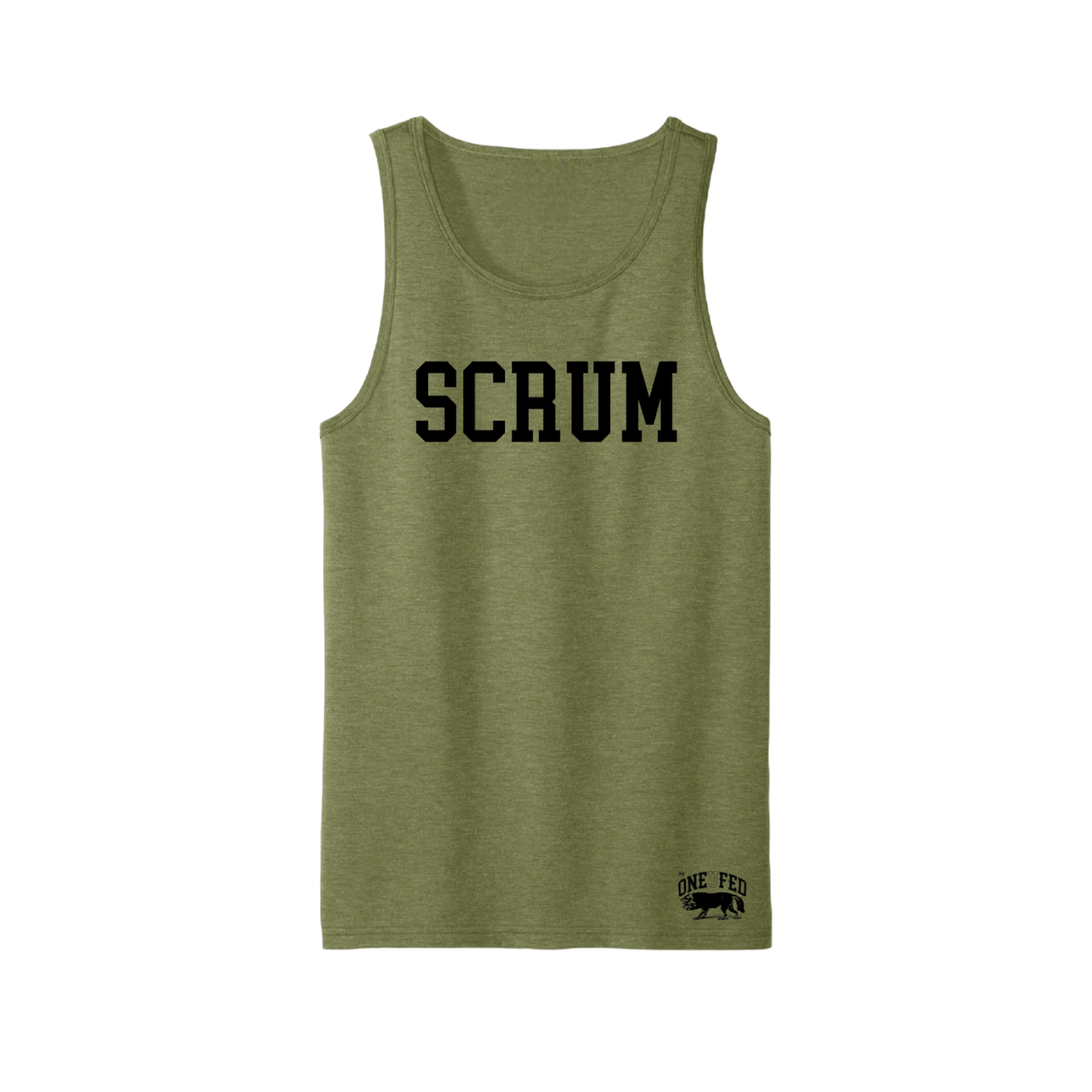 "SCRUM" Men's Gym Tank 
 - Performance-Driven Activewear