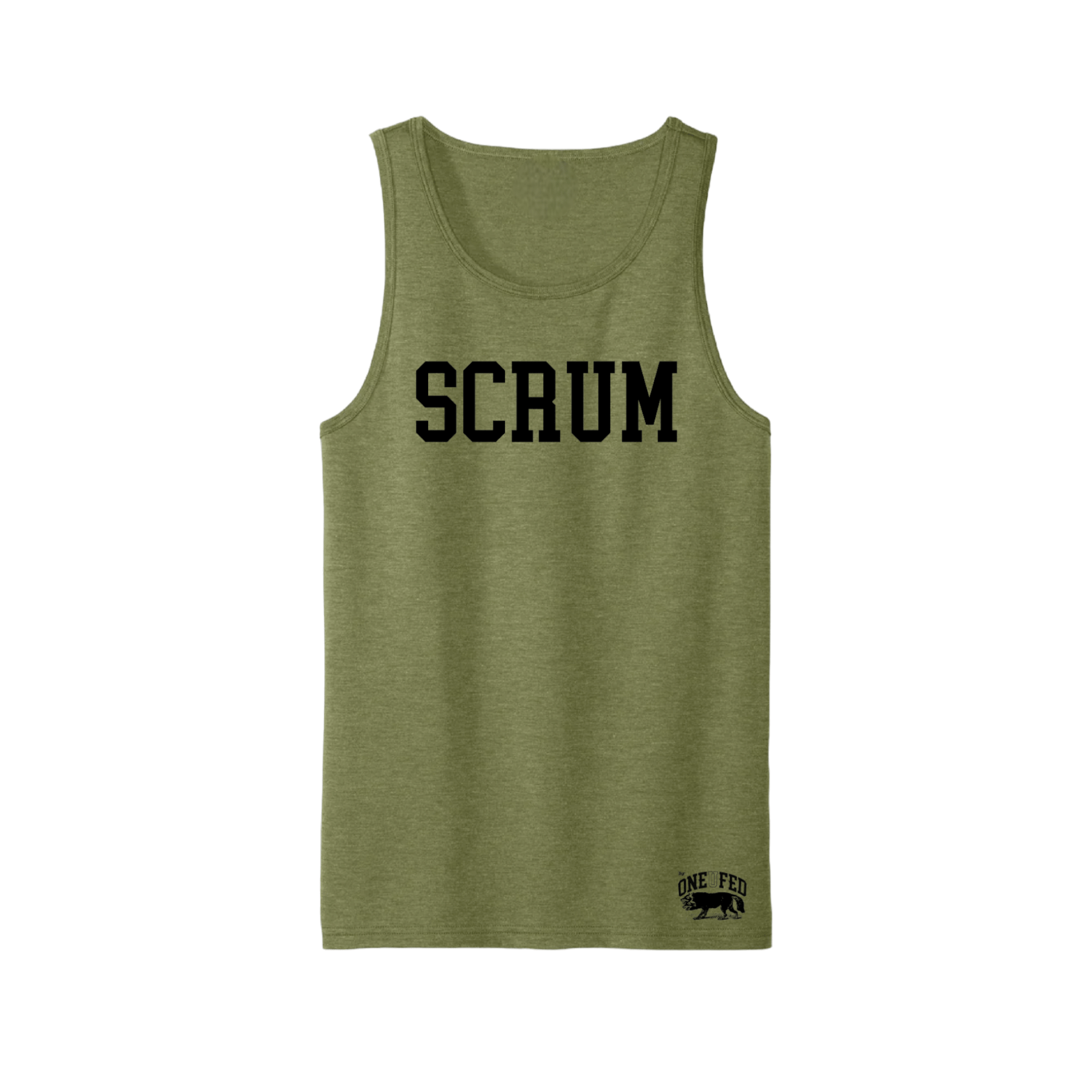 "SCRUM" Men's Gym Tank 
 - Performance-Driven Activewear