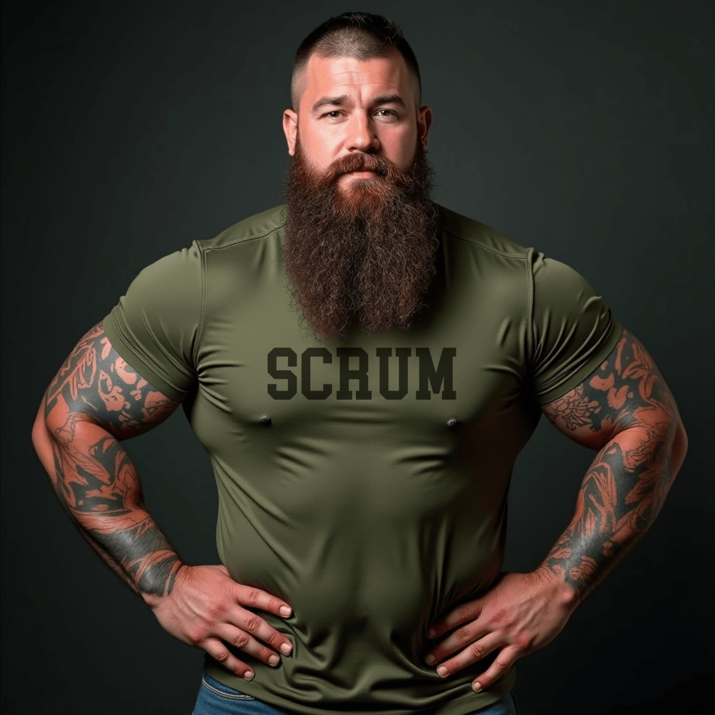 TheOneUfed "SCRUM" Premium Mens T-shirt