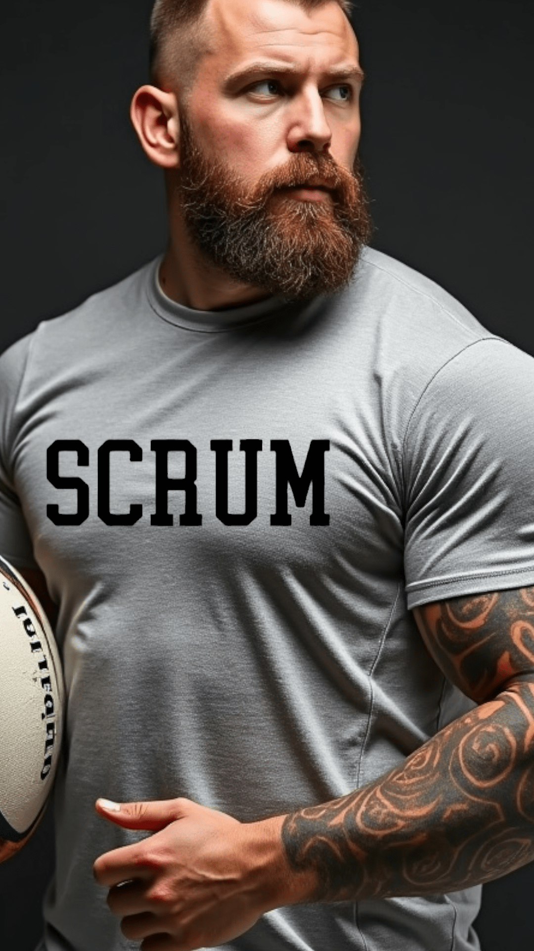 TheOneUfed "SCRUM" Premium Mens T-shirt